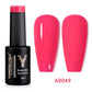 YOKEFELLOW 10ml Jelly Nude Gel Nail Polish High Quality Translucent Pink Nail Gel Varnish Soak Off UV Gel Polish Long Lasting
