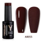 YOKEFELLOW 10ml Jelly Nude Gel Nail Polish High Quality Translucent Pink Nail Gel Varnish Soak Off UV Gel Polish Long Lasting