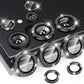 Glitter Camera Glass for Samsung Galaxy S24 Ultra , S23 Ultra , S22 Ultra , S24 Protective Lens Ring Screen Protector