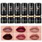 LIONDANCE Velvet Matte Lipstick Nude Soft Dark Color High Pigmented Long-Lasting Waterproof Lip Balm for Women Gift for Girls