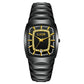 Women's Ceramic Tonneau Crystal Dial Watch