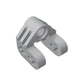 Gobricks GDS-1029 Axle and Pin Connector Perpendicular Split | Compatible with Lego 92907