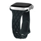 Apple Watch Slim Diamond-Pattern Silicone Band