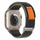Apple Watch Two-Tone Nylon Trail Loop Band with Pull Tab