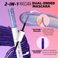 Qibest Double Head Diamond Glitter Waterproof Mascara