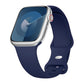 Apple Watch Smooth Silicone Sport Band, Pin-and-Tuck