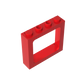 Gobricks Window 1 x 4 x 3 Train with Shutter Holes and Solid Studs on Ends | Compatible Building Block