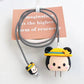 4Pcs/set Cable Protector for iPhone / iPad 18W/20W Charger Protection Cute Cartoon Protector Spring Cable Winder Accessories