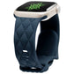 Apple Watch Quilted Diamond-Pattern Silicone Band