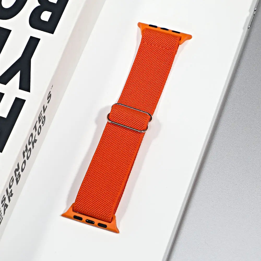 Apple Watch Stretch Nylon Loop Band, Solid & Patterned