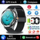 2025 New S4 Ultra Smart Watch Men Blood Oxygen Heart rate Compass Waterproof NFC GPS Tracking Bluetooth Call Sport Smartwatch