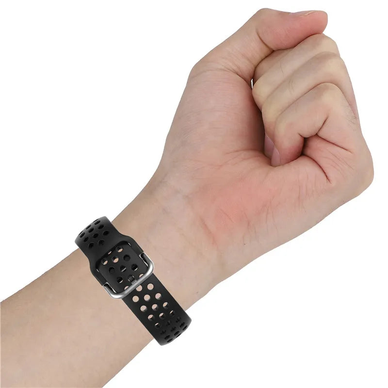 Fitbit Versa, Sense & Blaze Perforated Silicone Sport Band