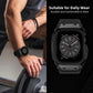 Apple Watch Rugged Rubber Band with Case, Camo or Black
