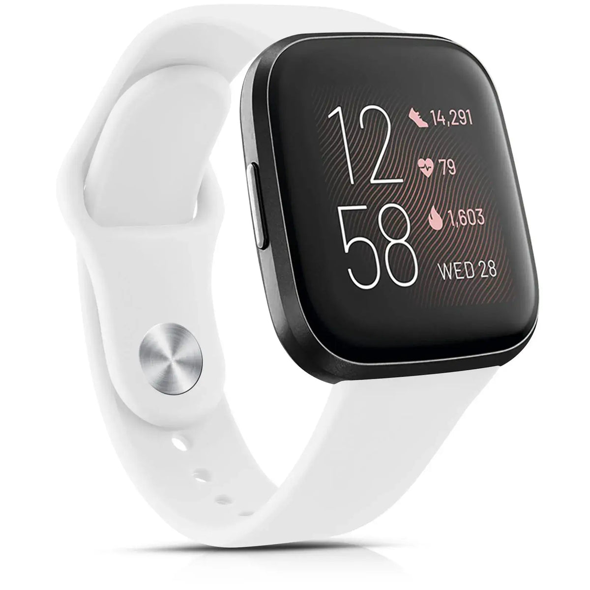 Fitbit Versa 4, 3, 2 & Sense 2 Soft Silicone Band, 15 Colors