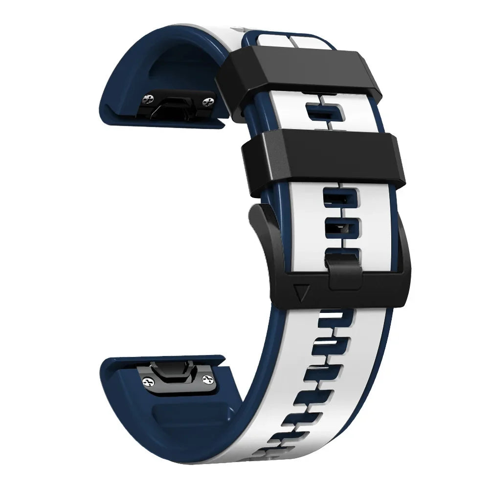 Garmin QuickFit 22/26mm Silicone Band with Contrast Inner Color