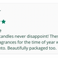 Winter Pines Scented Soy Candle