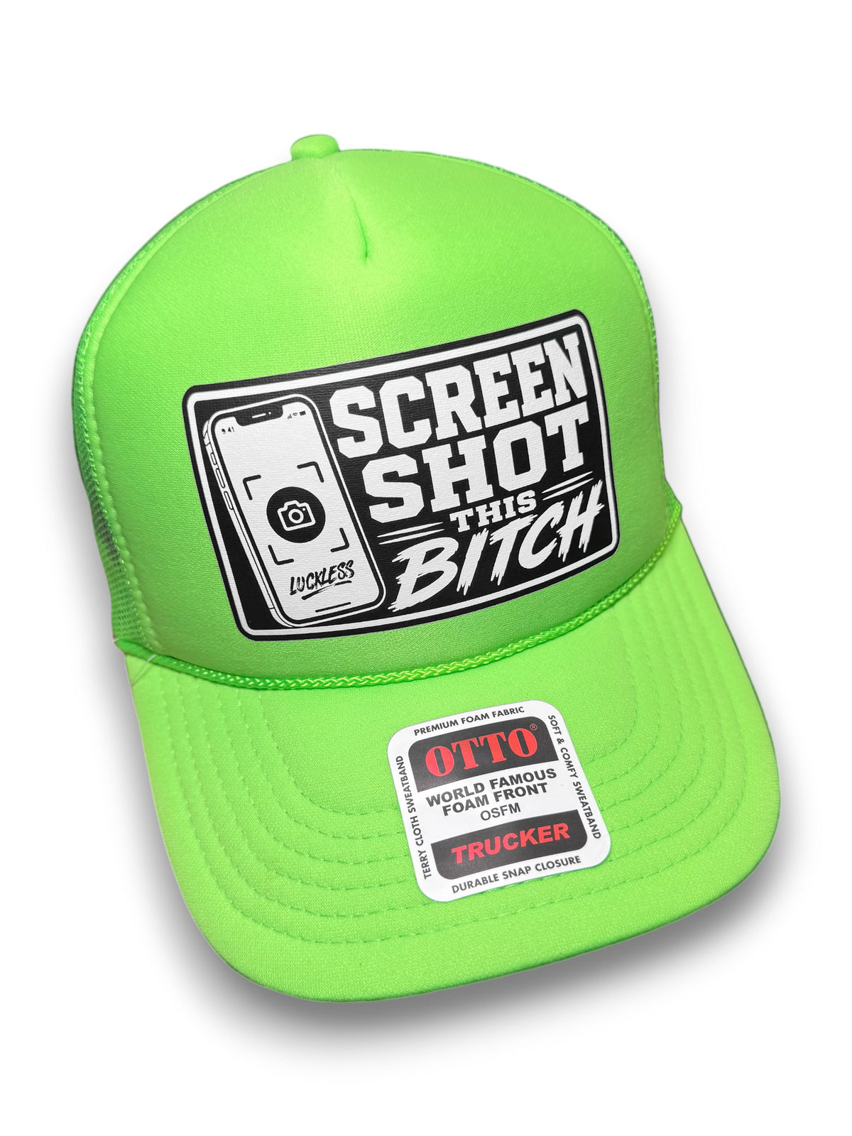 Screen Shot Foam Snapback