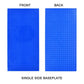 Classic Building Block Baseplates | 3-Pack Compatible Base Plates for Creative Construction Toys