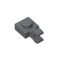 Gobricks GDS-813 1x1 Plate with Vertical Holder | Compatible with Lego 6019 and 61252