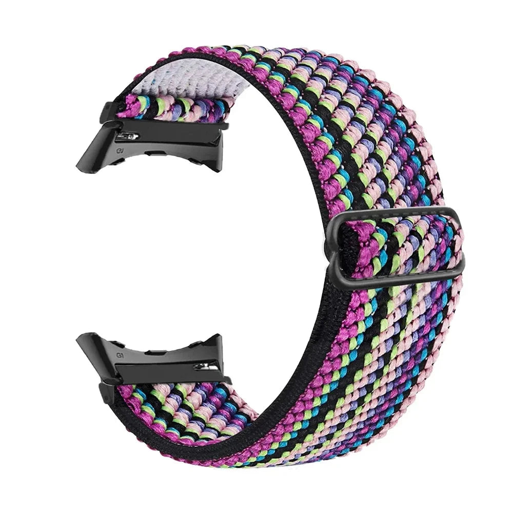 Google Pixel Watch 5, 4 & 3 41mm Elastic Nylon Band, 31 Patterns