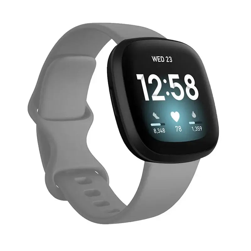 Fitbit Versa 4, Versa 3, Sense 2 & Sense Silicone Band, S or L
