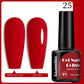 Faandin 7ml 1 Bottle, Solid Color Gel Nail Polish, Selected Red Nail Polish Gel, Uv Lamp Quick-Drying, Alcohol-Free, Full Color, Not Easy to Fade, High Saturation Color, Easy to Use, Can Be Used at Home, Essential Item for Fa