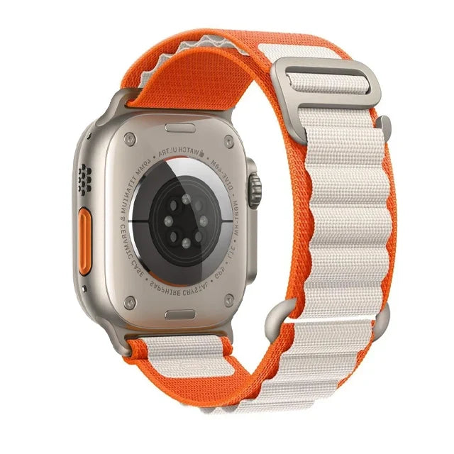 Apple Watch Alpine-Style Nylon Loop Band with Metal Hook