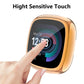 Fitbit Versa 4, 3, 2 & Sense 2 Case with Built-In Screen Protector
