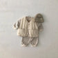 Kids' Warm Autumn/Winter Vest - Solid Color Jacket