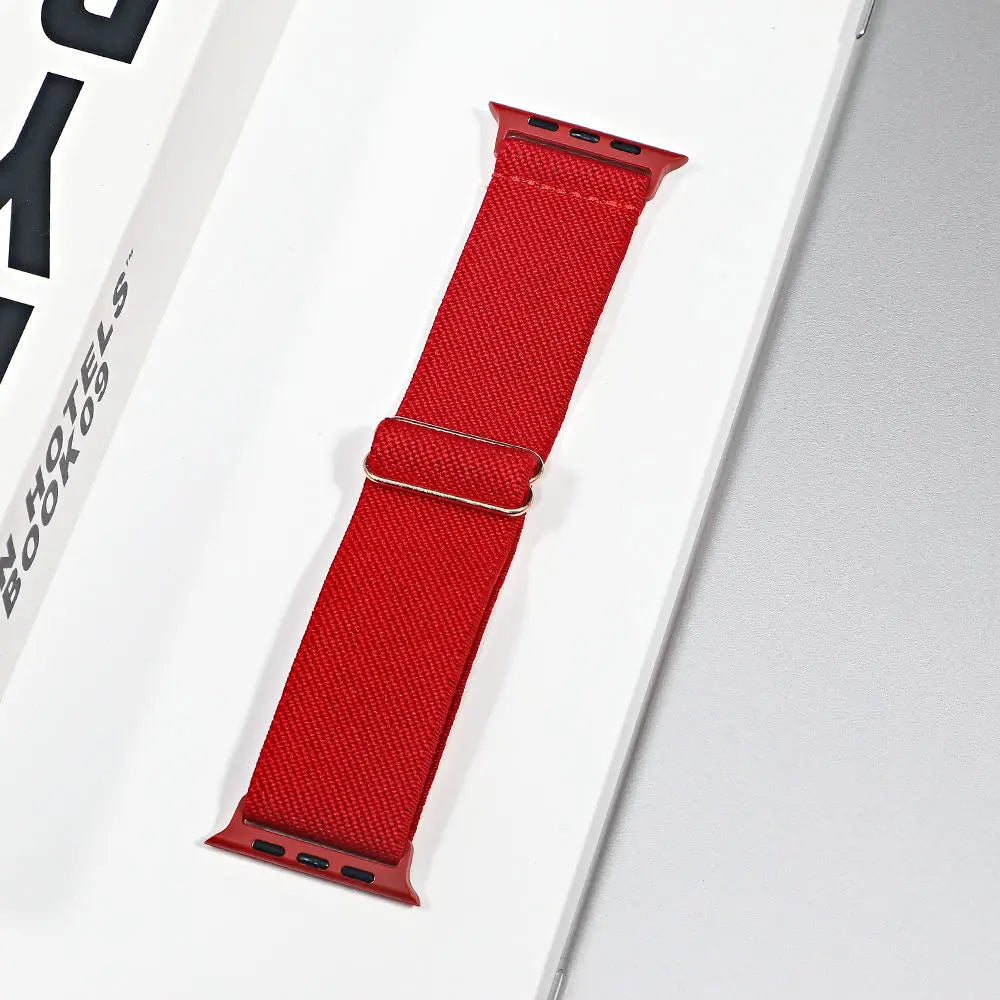 Apple Watch Stretch Nylon Loop Band, Solid & Patterned