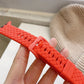 Apple Watch Basketweave-Texture Silicone Band with Buckle