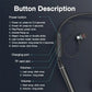 Wireless Headphones 180 Hour Endurance Bluetooth Bass Headset with Mic Stereo Neckband Earphones Sport Auriculares For TF Card