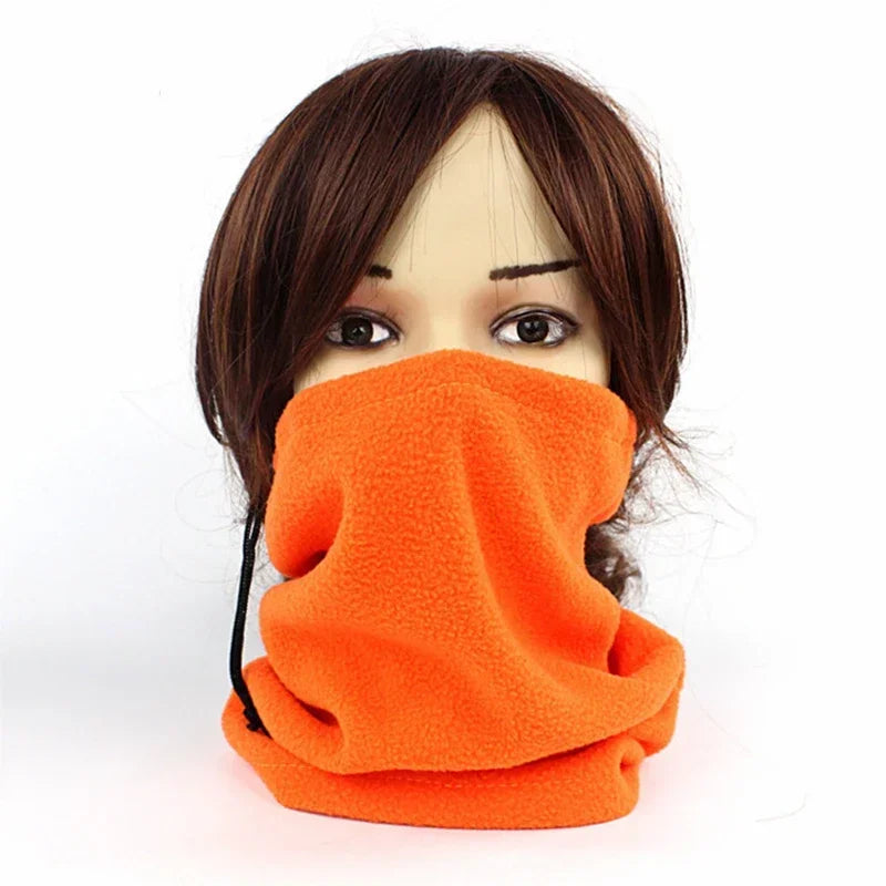 Winter Warm Unisex Windproof Motorcycle Riding Mask New Polar Fleece Neck Scarf Warmer Ski Outdoor Sports Balaclavas Tube Mask