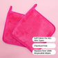 2Pcs Makeup Remover Pads Reusable Cotton Pads Makeup Eraser Microfiber Facial Towel Face Cleaner Cleaning Wipes Skincare Beauty