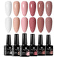 6pc Nail Gel Polish Set All-Season Ultra Pigmented Semi Permanent UV Painting Gel For Nails Salon DIY Manicure Varnish Design