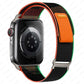 Apple Watch Two-Tone Nylon Trail Loop Band with Pull Tab
