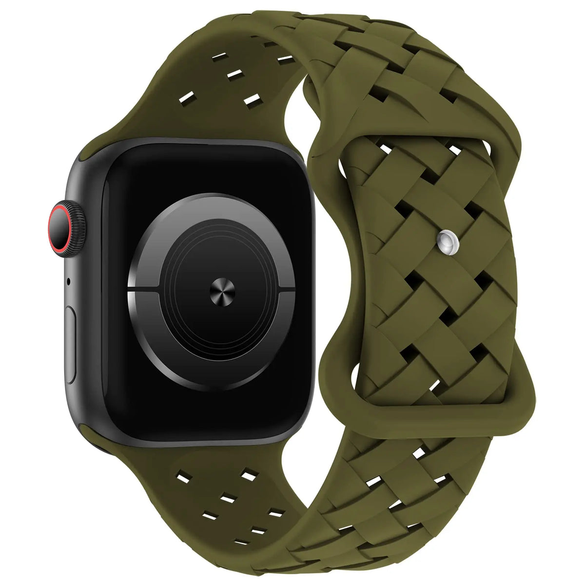 Apple Watch Basket Weave Silicone Band