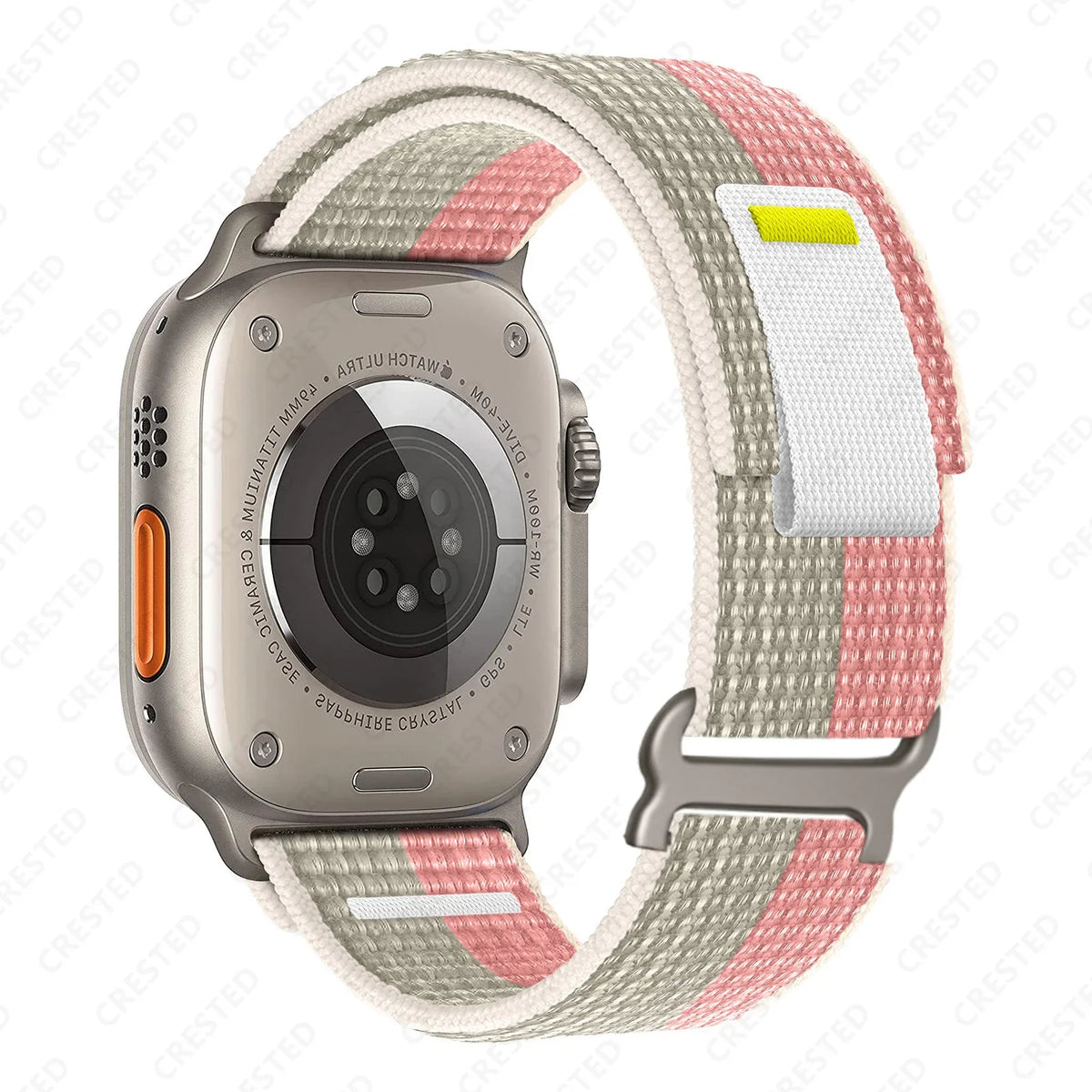 Apple Watch Two-Tone Nylon Trail Loop Band with Pull Tab