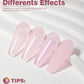 YOKEFELLOW 10ml Jelly Nude Gel Nail Polish High Quality Translucent Pink Nail Gel Varnish Soak Off UV Gel Polish Long Lasting