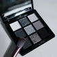 9-Shade Eyeshadow Palette - Black Swan Smoky Glitter & Matte