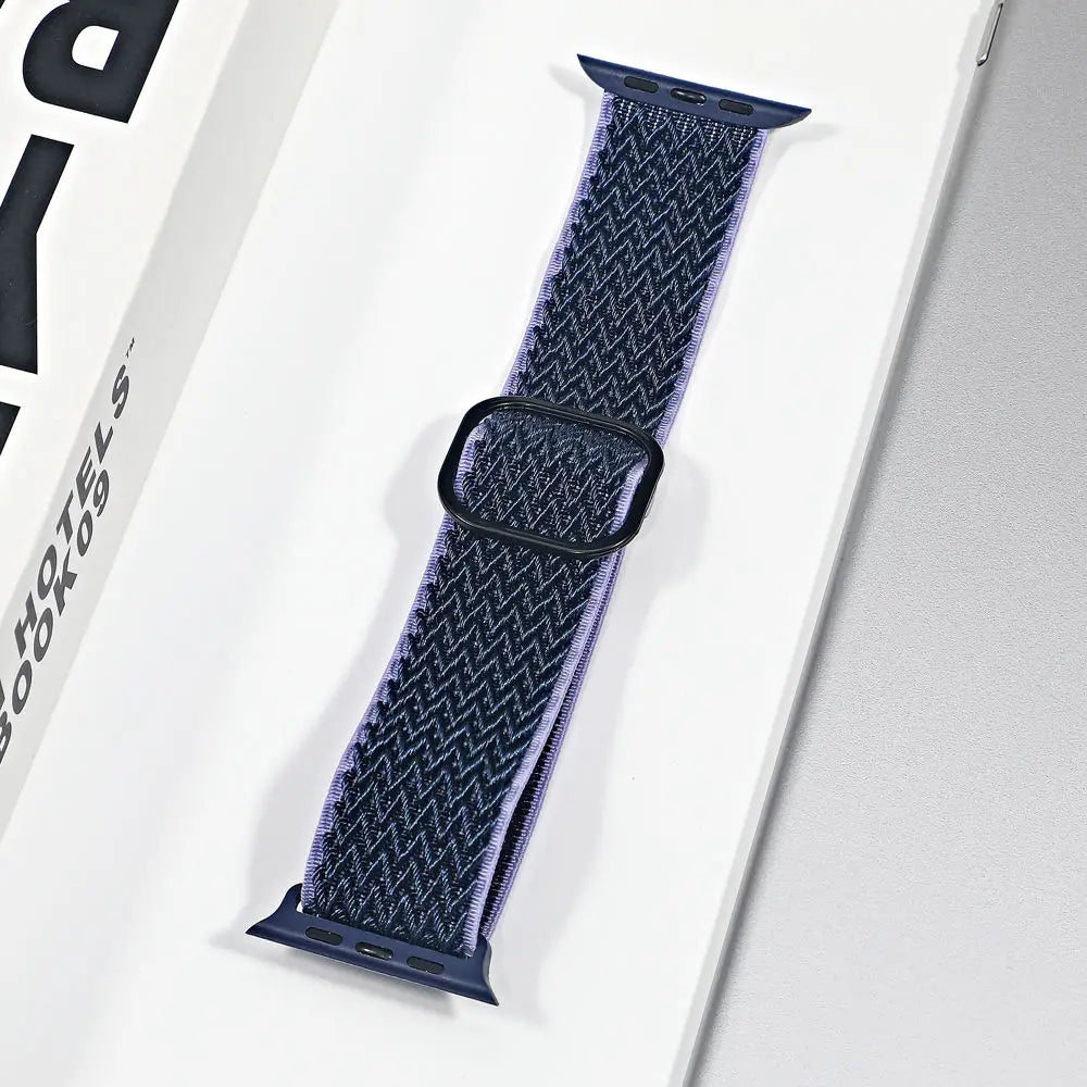 Apple Watch Stretch Nylon Loop Band, Solid & Patterned