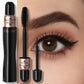 DUNUF 2-in-1 Waterproof Mascara and Eyeliner - Black