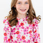 Secret Garden L/S Ruffle Tee