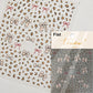 French Leopard Print Bowknot Lace Ribbon Rhinestone Pearl Bow Tie Simple White Black Nail Art Stickers Decoration Manicure Decal
