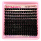 10Row 40D-200D 5D Fluffy Thick Lashes Clusters 10-18mmMix Wispy Individual Lashes Extensions Clusters DIY Makeup False Eyelashes