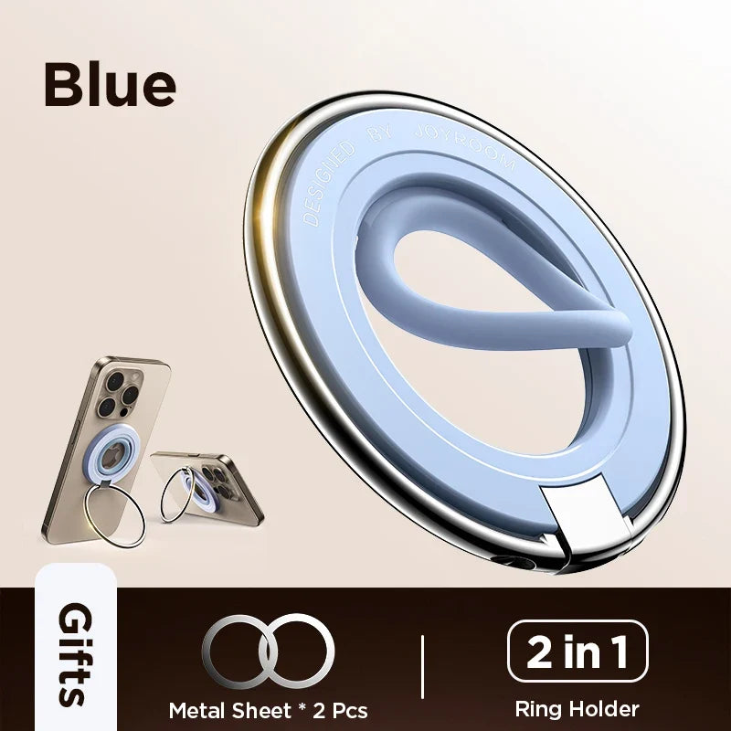 JOYROOM Durable Silicone Ring For Magsafe Phone Grip Holder Kickstand Magnetic Phone Ring Holder Stand For 4.7-7.0 inches Phones