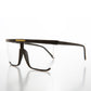 Flat Top Protective Safety Eyeglasses - Plot