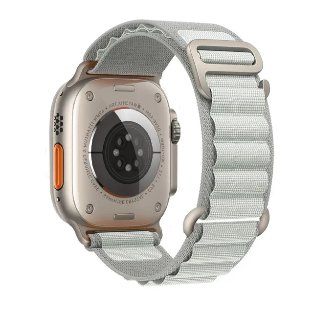 Apple Watch Alpine-Style Nylon Loop Band with Metal Hook