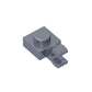 Gobricks GDS-813 1x1 Plate with Vertical Holder | Compatible with Lego 6019 and 61252