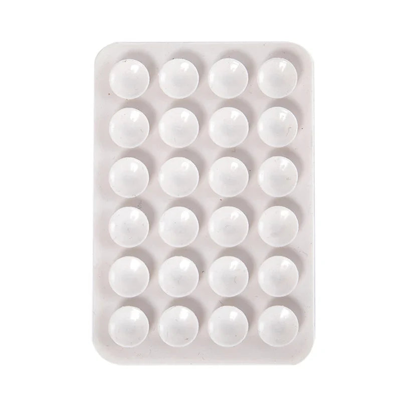 Silicone Suction Pad For Mobile Phone Fixture Suction Cup Backed Adhesive Silicone Rubber Sucker Pad For Fixed Pad